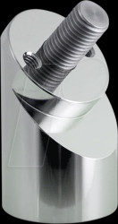 GA-AGM12-45 Adapter PRO HOLDER, angled, 55 mm, M12 x 1.5 mm external