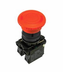 Przycisk grzybkowy ryglowany