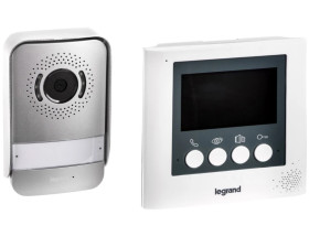 Zestaw wideodomofonowy 4,3cala /panel zewnętrzny, zasilacz, wideodomofon/ 369110