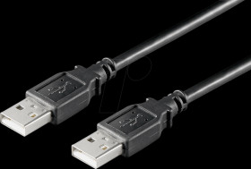 93593 USB 2.0 Hi-Speed cable A-connector &gt; A-connector 1.8 m