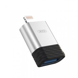 ADAPTER USB LIGHTNING SREBRNY OTG NB186