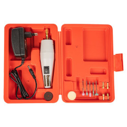 Wiertarka mini 12V w walizce z zasilaczem / 1326