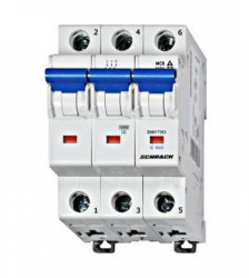 Wyłącznik instalacyjny C63A/3,10kA Seria BMS0