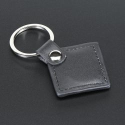 MiFare Classic (13.56MHz RFID/NFC) Leather Keychain Fob - 1KB