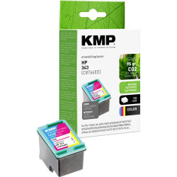 KMP 1024,4343 10,244,343 Ink Cart - HP 343 C8766EE Compatible Colour H26 14ml