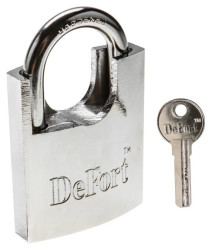 Kłódka 60 mm chronione jarzmo hartowane 3 klucze 90U343