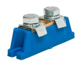 Listwa zaciskowa zacisk ZZO 2 x M8 niebieski ZZO/N