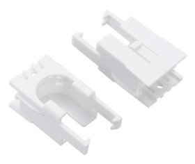 Pololu Romi Chassis Motor Clip Pair - White