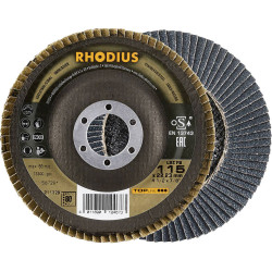 Rhodius 211329 Flap disc Diameter 115mm Bore 22.23mm Stainless Steel