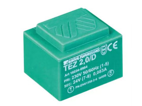 Transformator jednofazowy do obwodów drukowanych TEZ 2,0/D 230/12V