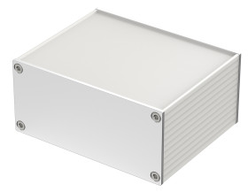 Obudowa Aluminium szerokość zew. 105 mm długość zew. 80 mm wys. zew. 48 mm Bopla IP40 Aluminium (anodyzowane)