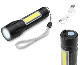 LATARKA 1-LED XPE+COB 3W 450LAKUM.IP65