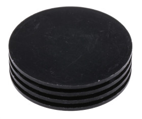 Radiator 28.58 (Dia.) x 9.14mm 23.4°C/W Uniwersalna Okrągła Aluminiowa