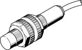 FESTO Przełącznik zbliżeniowy M18 dwużyłowe SIED-M18NB-ZS-K-L-PA