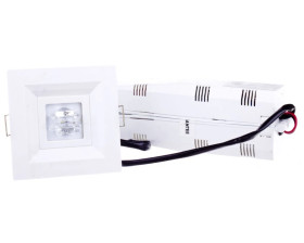 Oprawa awaryjna 3W 1h IP20 IIkl. LOVATO P LVPC/3W/B/1/SE/AT/WH