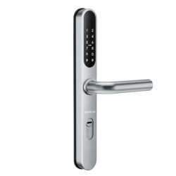 Elektroniczny zamek do drzwi SmartLock RC SLIM UNI sz=41mm (13,56Mhz Mifare, kod PIN, Bluetooth)