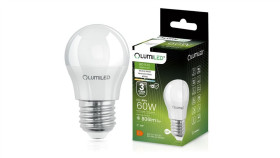 Żarówka Led E27 P40 8W = 60W 806Lm 4000K Neutralna 180 Lumiled