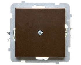 SONATA Zaślepka czekoladowy metalik Z-1R/m/40