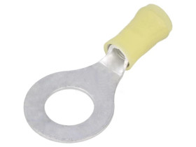 Końcówka oczkowa M10 2,62÷6,64mm2 zaciskanie żółty 160138