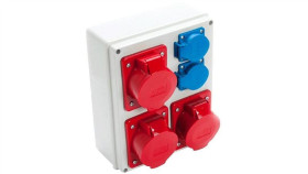Viplast Rozdzielnica Gniazdo 3X32/5 + 2X250v