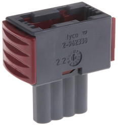 Złącze motoryzacyjne 4-pinowe TE Connectivity 1-rzędowe Żeńskie Szary Junior Power Timer Kabel 2-963207-1 Obudowa złącza