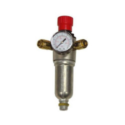 Aerotec 9051091 Pneumatic Pressure Regulator 1/2&quot; Dual Couplings