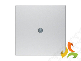 B.Kwadrat/B.7 Płytka czołowa do przyłączy kablowych aluminium mat lakierowany 10191404 HAGER