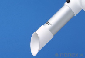 Końcówka okrągła 50 mm z białym zakończeniem - długość 310 mm