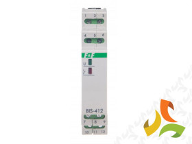 Przekaźnik bistabilny grupowy U=24AC/DC BIS-412-24V F&F FILIPOWSKI