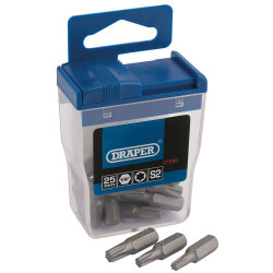 Draper 27696 TX-STAR&#xAE; 25mm Long Insert Bits (20 x Assorted)