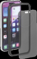 81648 Screen protector, 2.5D tempered glass, iPhone 16 Pro, black