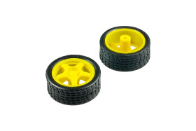 Rubber Wheel for A4WD and A2WD (Pair)
