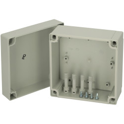 Fibox 6011308 PC 125/75 HG Enclosure, PC Opaque cover