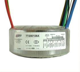 TT200/126/A Transformator sieciowy toroidalny Audio Sizei