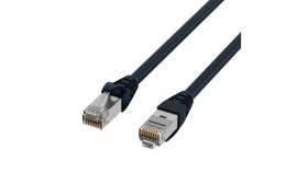 Patchcord Sftp C6a Czarny /3 M/