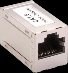 15217 RJ45 Modular coupler, CAT 6