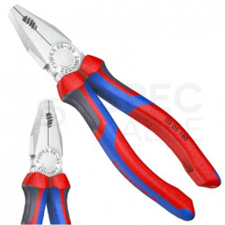 Szczypce uniwersalne 180mm chromowane Kombinerki do chwytania i cięcia KNIPEX 03 05 180