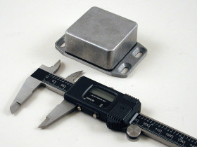 Obudowa Aluminium odlewane szerokość zew. 51 mm długość zew. 77 mm wys. zew. 25 mm Hammond IP65