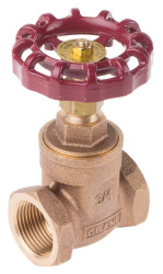 Zawór zasuwowy 3/4cal BSPT żeńskie RS PRO