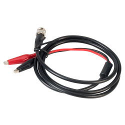 TruConnect BNC Plug to Croc Clips Lead 1.2m