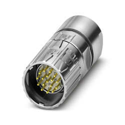 Złącze wielostykowe przemysłowe 17-pinowe M23, kablowe Wtyczka Phoenix Contact