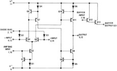 Dual Transconductance Amplifier with Linearizing Diodes and Buffers | D | 16 | 0 to 70