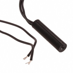 Reed switche, black, built-in mounting, 1 Form A (N/O), 10 W, 200 V (DC), 0.5 A, 59025-010