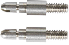 Locking bolt, size D-Sub 1 (DE), D-Sub 2 (DA), D-Sub 3 (DB) for rear panel mounting, for device plate thickness 0.8-1.3 mm, thre