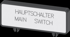 Additional sign, (L x W x H) 47 x 5 x 17 mm, for series 3LD3, 3LD9346-1A