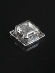 Soczewka LED 25 x 25 x 11.06mm, kąt widzenia 90°, do użytku z Highbay Lighting, Lowbay Lighting, Midbay Lighting