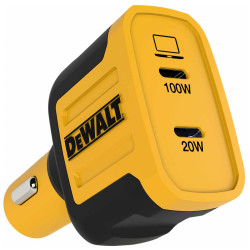 DEWALT 141 0484 DWG 2-Port PPS PD Car Charger 120W