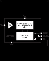 3 mW, 100 kSPS, 16-Bit ADC in 6 Lead SOT-23