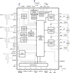 Combo Motor Driver With DC-DC Converter