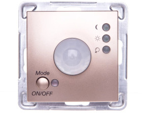 IMPRESJA Elektroniczny czujnik ruchu złoty metalik ŁP-16Y/m/28